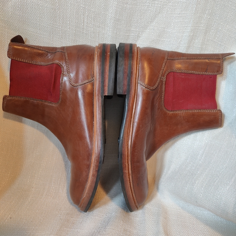 Men's Cole Haan leather Chelsea boots with Dainite soles, Size 8 - Picture 4 of 10